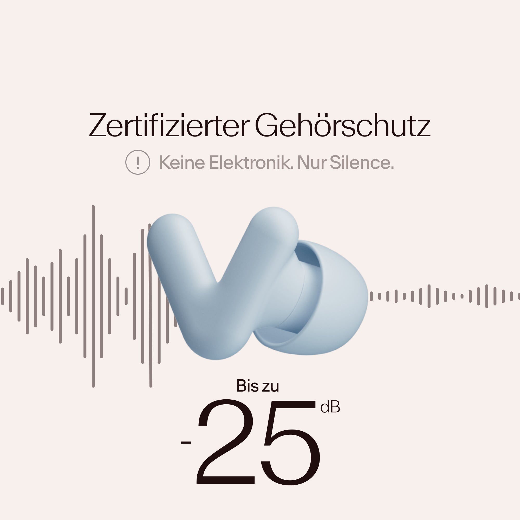 Alpine Silence Zertifizierter Gehoerschutz