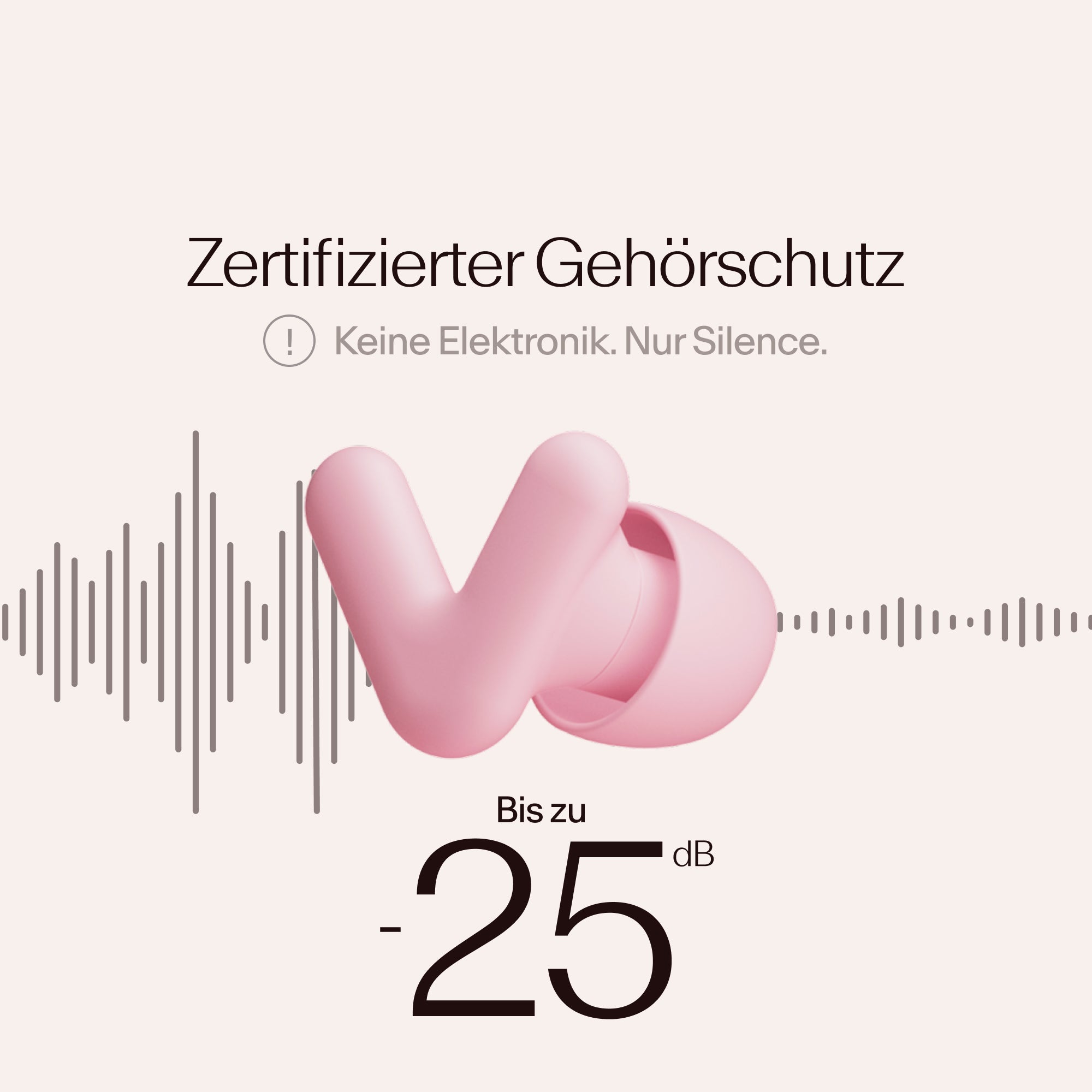 Alpine Silence Zertifizierter Gehoerschutz