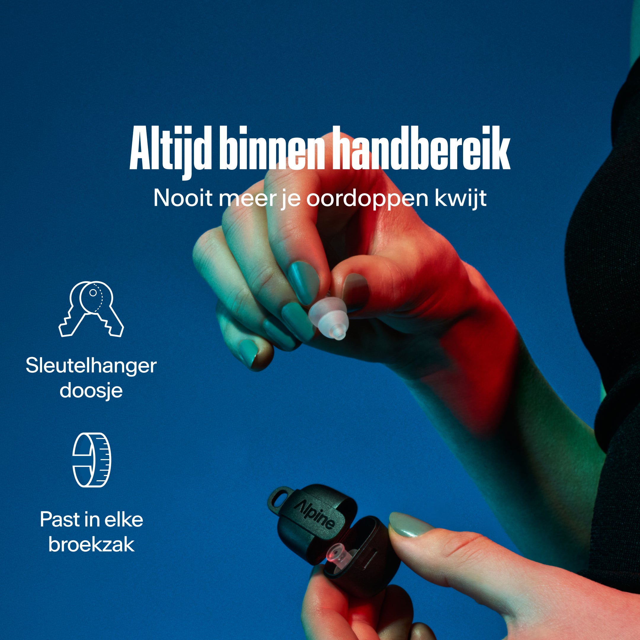 Alpine PartyPlug festivaloordoppen transparant
