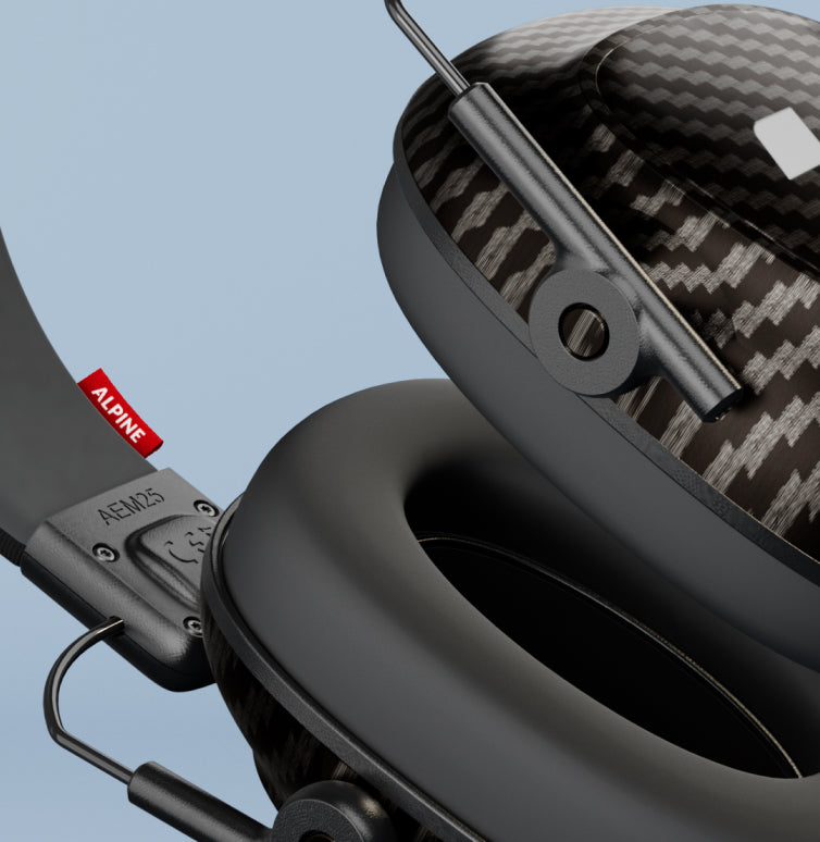 alpine motogp racing pro casque anti-bruit attenuation detail