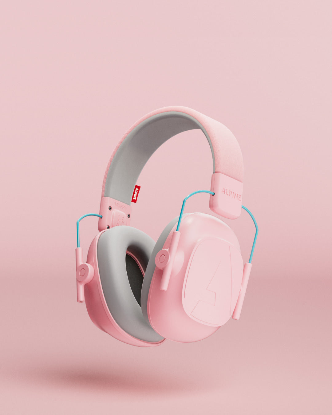 alpine muffy kids ohrschutzer für kinder rosa
