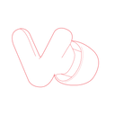 alpine silence technische illustration in rot