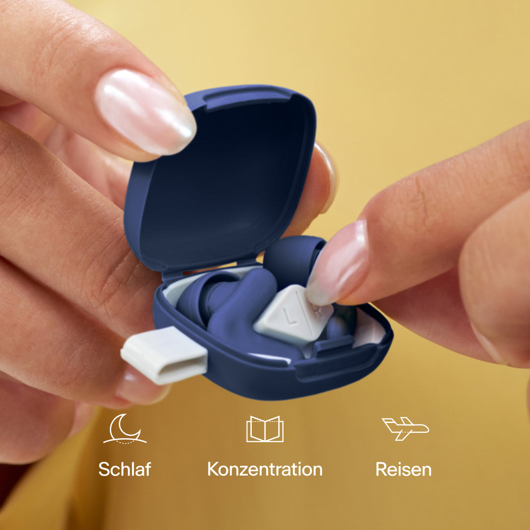 Alpine Silence Gehörschutz im Etui - midnight blue