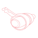 alpine sleepdeep schlaf ohrstopsel technische zeichnung