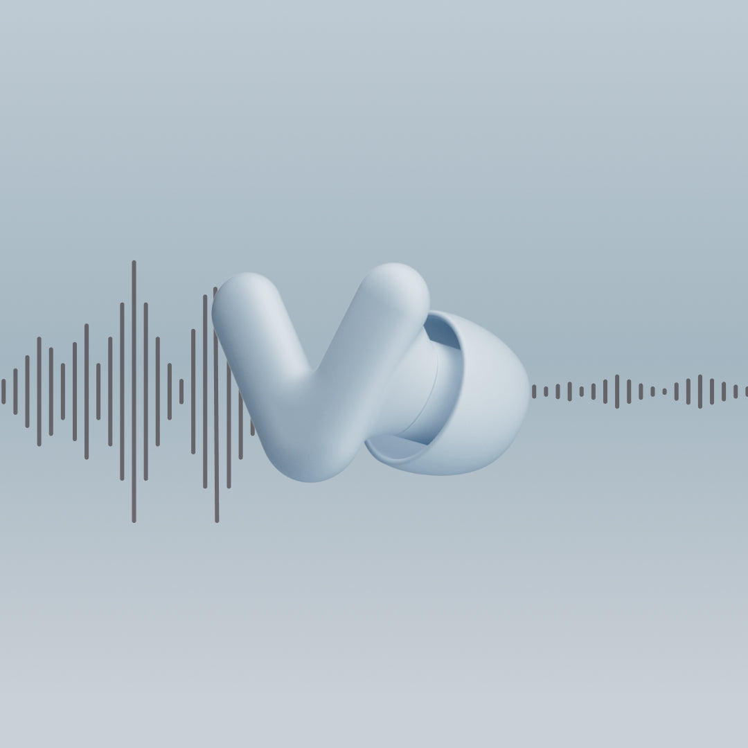 Alpine Silence single earplug blue