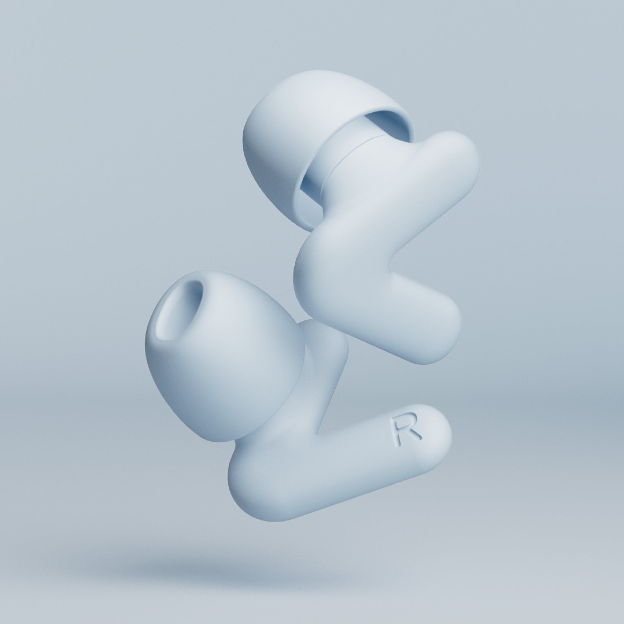 Alpine Silence zwei Ohrstöpsel Produktbild – blue #color_blue 