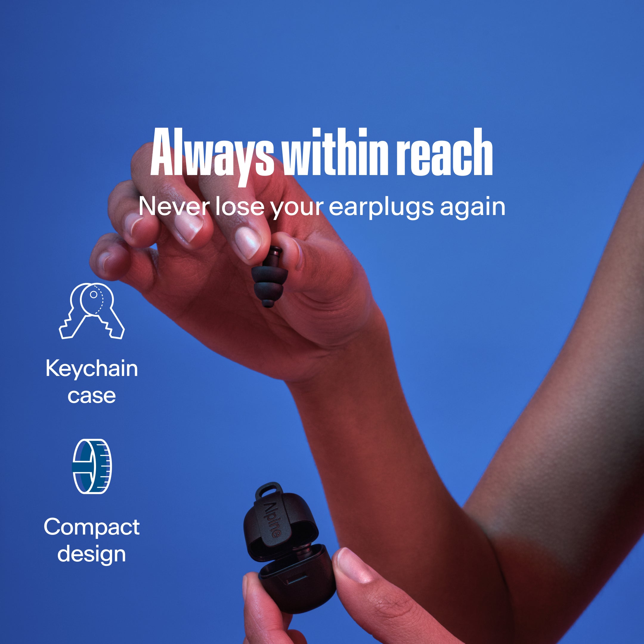 Alpine PartyPlug festival earplugs productdetail black #color_black #lang_en