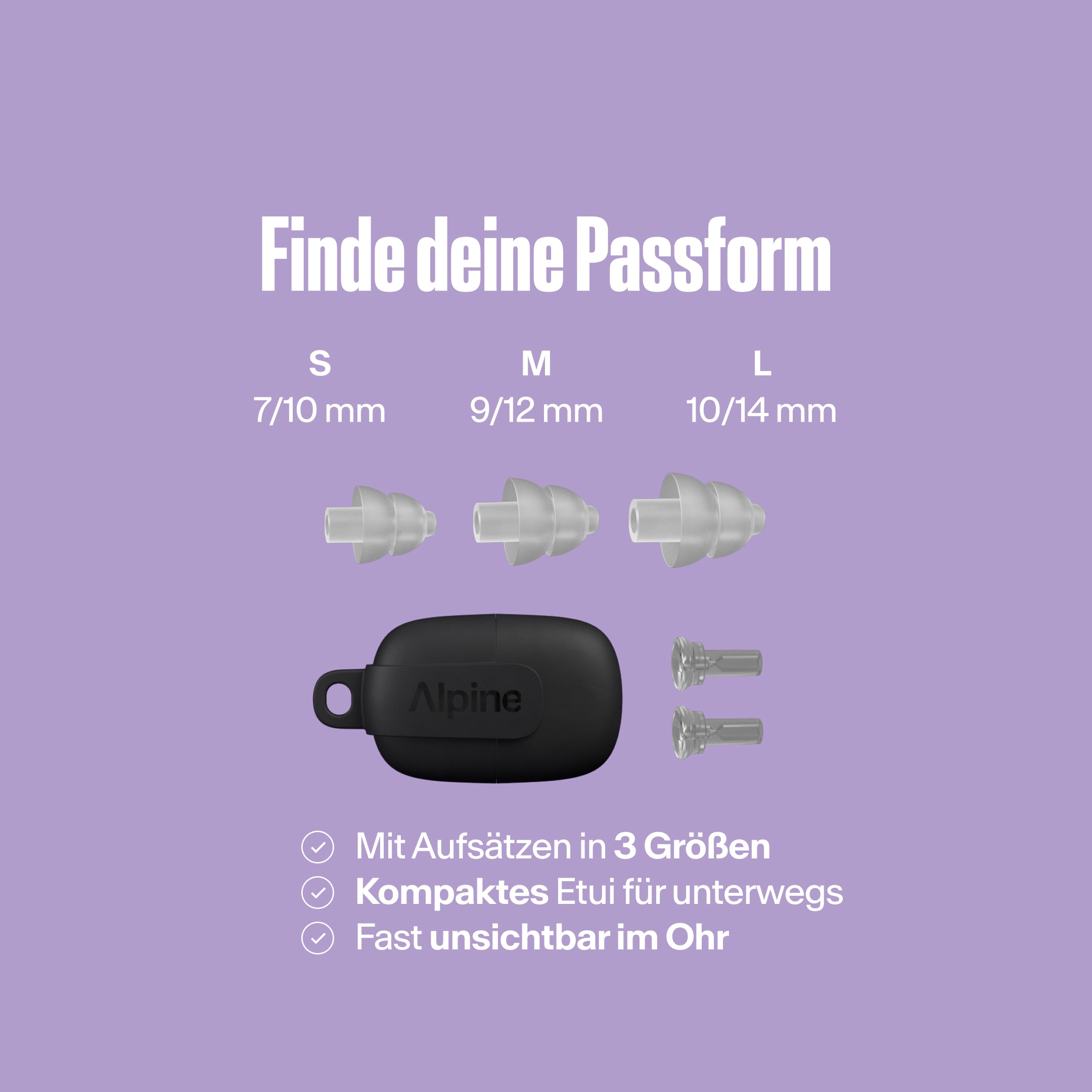 Alpine PartyPlug Festival-Ohrstöpsel transparent #color_transparent