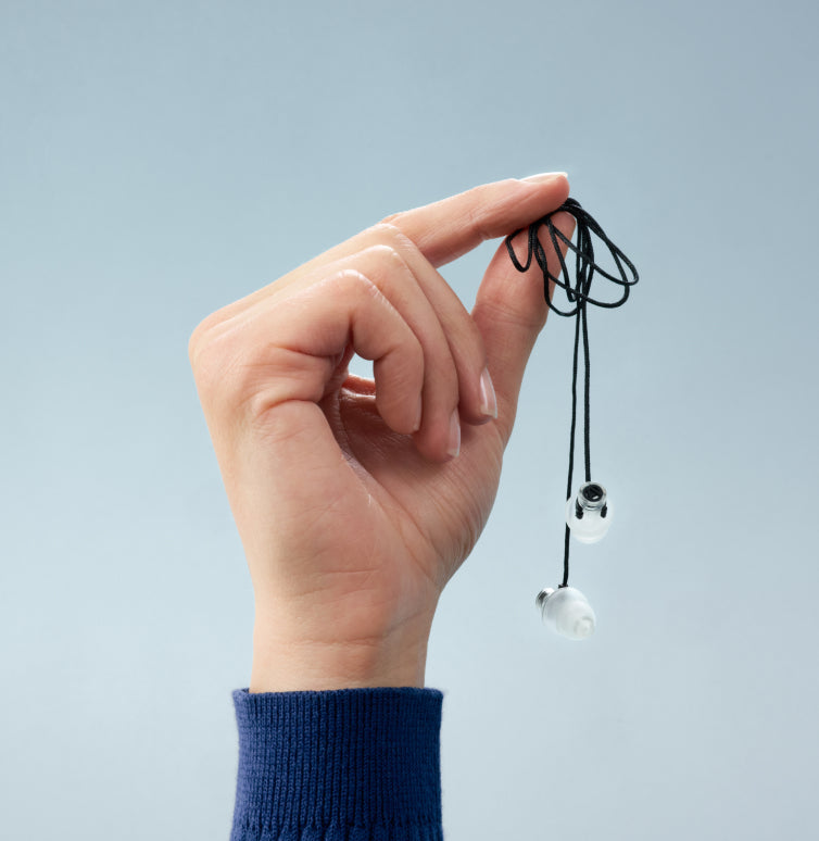 alpine kordel für ohrstopsel kordel detail