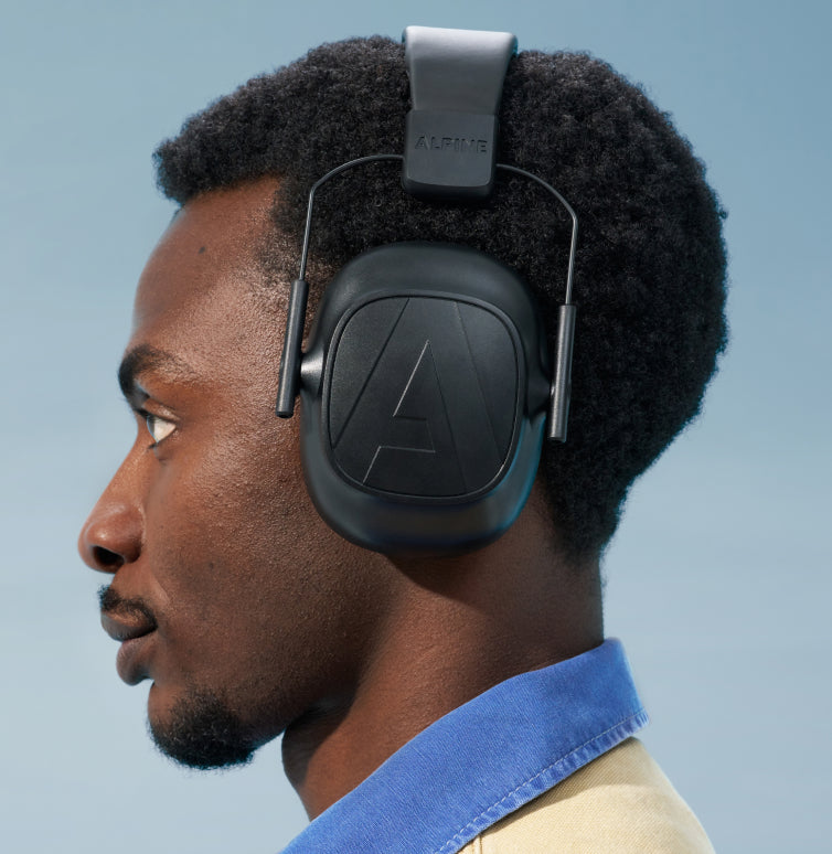 alpine defender casque anti-bruit confort detail