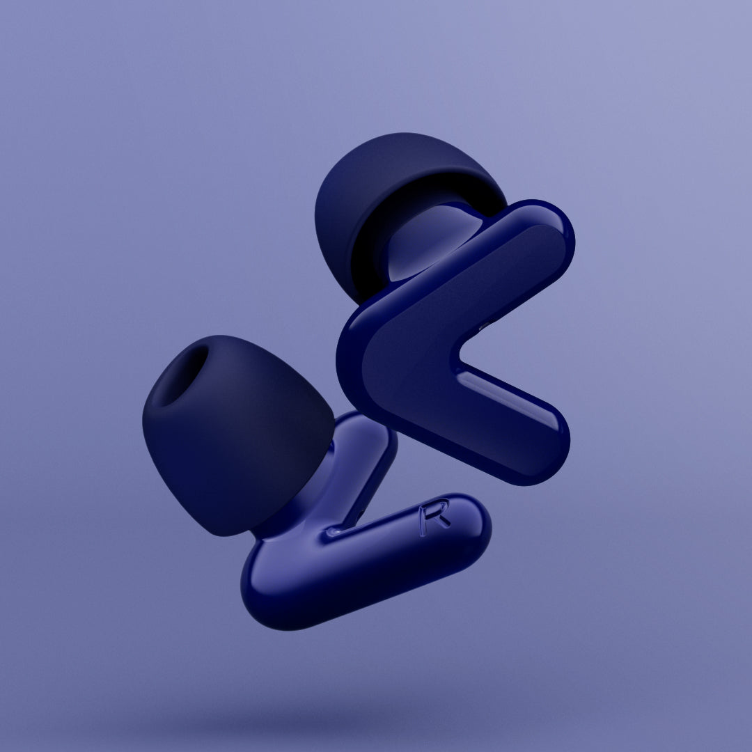 Rendering Alpine Tune Ohrstöpsel in dark blue