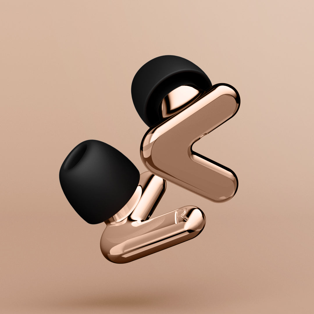 Rendering Alpine Tune Ohrstöpsel in rose gold #color_rose-gold