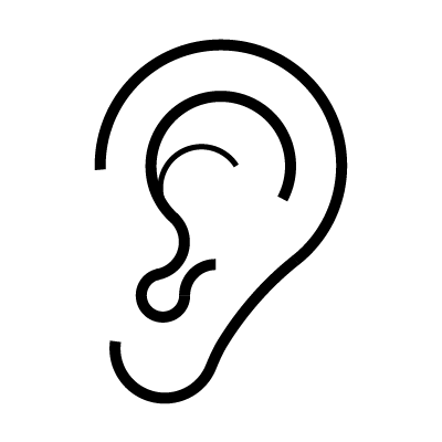 oreille icone