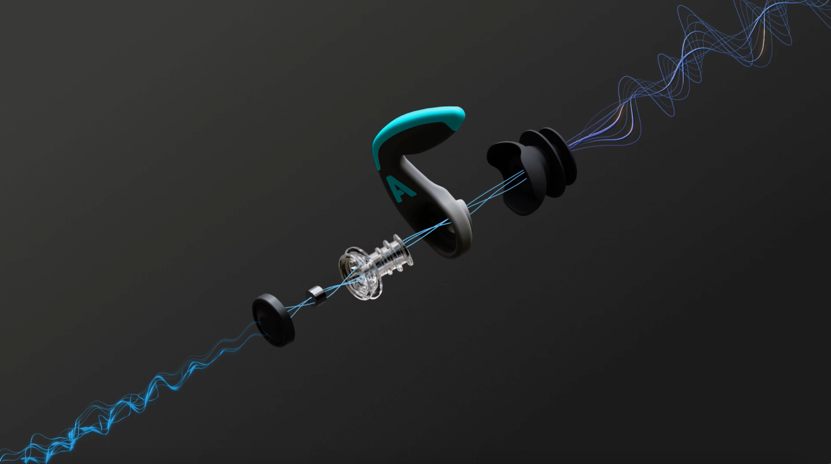 Alpine WaterSafe Pro - Tappi Per Orecchie Sport Acquatici - Impermeabili E Riutilizzabili - Taglie M E L