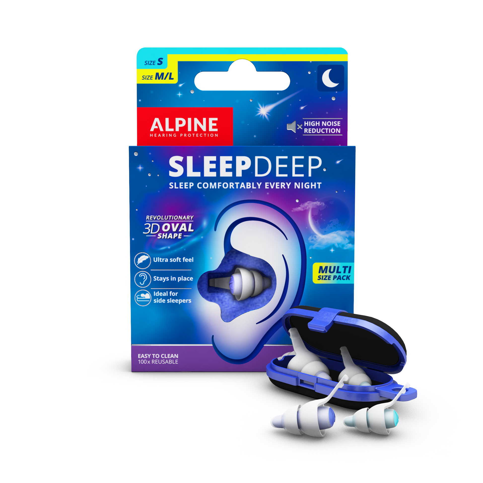 Alpine hearing protection Kapselgehörschutz Ohrstöpsel Schützen Sie Ihr Ohr red dot award schlafen Sleep SleepDeep 