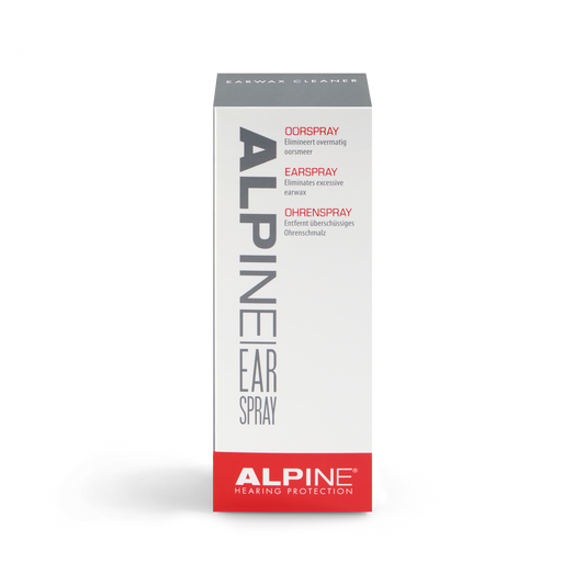 Alpine Ear Spray um Ihre Ohren zu reinigen  Alpine hearing protection Kapselgehörschutz Ohrstöpsel Schützen Sie Ihr Ohr red dot award Zubehör Ear Spray Reinigungsspray Kordel für Universal-Ohrstöpsel Travelbox Deluxe Kleines Reiseetui für Ohrstöpsel Deluxe Etui FlyFit Pluggies Kids Plug&Go