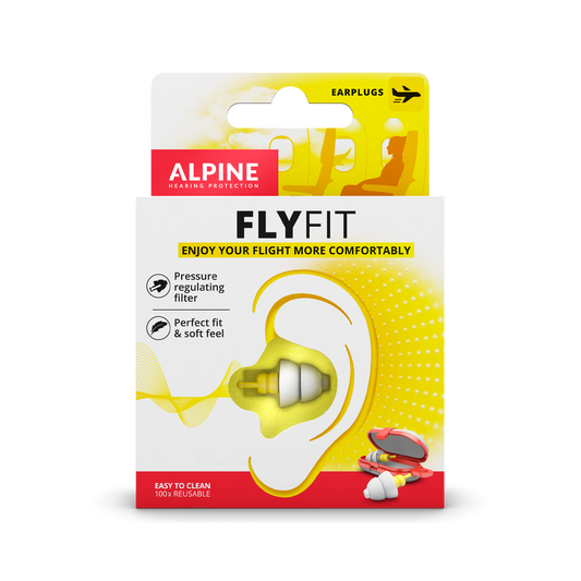 Alpine hearing protection Kapselgehörschutz Ohrstöpsel Schützen Sie Ihr Ohr red dot award Reisen FlyFit Pluggies Kids Plug&Go Muffy Baby Ferien fliegen Druck auf das Trommelfell Druckregelfilter