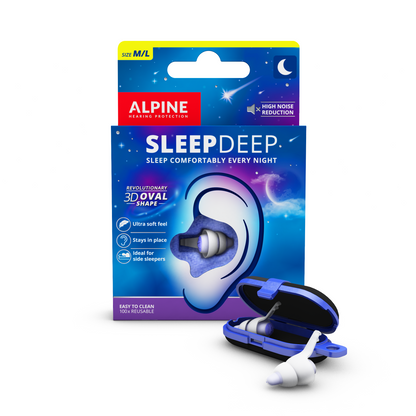 Alpine hearing protection Kapselgehörschutz Ohrstöpsel Schützen Sie Ihr Ohr red dot award schlafen SleepDeep